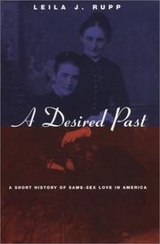 Cover of: A Desired Past by Leila J. Rupp