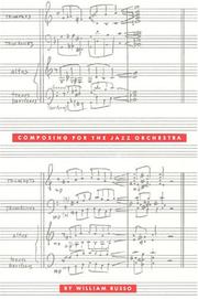 Cover of: Composing for the Jazz Orchestra by William Russo