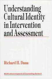 Cover of: Understanding cultural identity in intervention and assessment