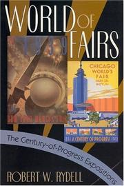 Cover of: World of fairs: the century-of-progress expositions