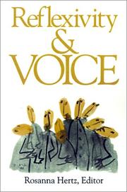 Cover of: Reflexivity & voice