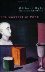 Cover of: The concept of mind by Gilbert Ryle