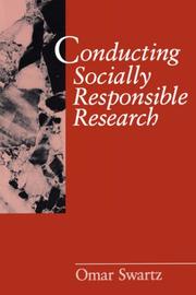 Cover of: Conducting Socially Responsible Research | Omar Swartz
