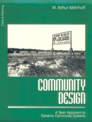 Cover of: Community design by W. Arthur Mehrhoff