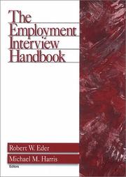 Cover of: The Employment Interview Handbook by 