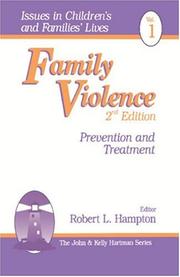 Cover of: Family Violence by Robert L. Hampton