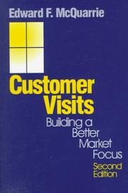 Customer visits by Edward F. McQuarrie