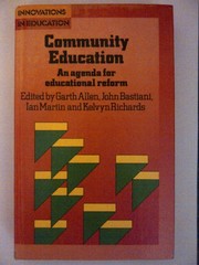 Cover of: COMMUNITY EDUCATION CL (Innovations in Education) by Allen.