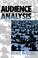 Cover of: Audience analysis