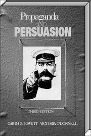 Cover of Propaganda and persuasion