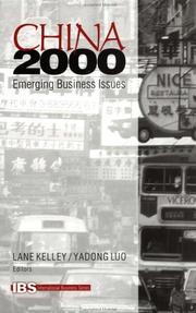 Cover of: China 2000 by Nelson Lane Kelley, Yadong Luo