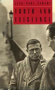 Cover of: Truth and Existence by Jean-Paul Sartre