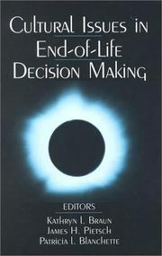 Cover of: Cultural Issues in End-of-Life Decision Making by 