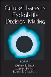 Cover of: Cultural Issues in End-of-Life Decision Making by 