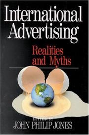 Cover of: International Advertising: Realities and Myths