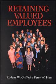 Cover of: Retaining Valued Employees (Advanced Topics in Organizational Behavior)