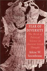 Fear of diversity by Arlene W. Saxonhouse