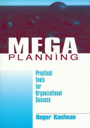 Cover of: Mega Planning by Roger Kaufman