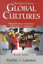 Cover of: Understanding Global Cultures by Martin J. Gannon