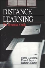 Cover of: Distance Learning by Marcia L. Williams, Kenneth Paprock, Barbara G. Covington, Marcia L. Williams, Kenneth Paprock, Barbara G. Covington