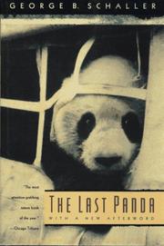 Cover of: The last panda by George B. Schaller