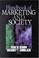 Cover of: Handbook of Marketing and Society (1-Off)