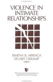 Cover of: Violence in Intimate Relationships (Claremont Symposium on Applied Social Psychology)