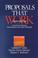 Cover of: Proposals That Work: A Guide for Planning Dissertations and Grant Proposals (Proposals That Work: A Guide for Planning)