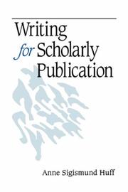 Cover of: Writing for scholarly publication