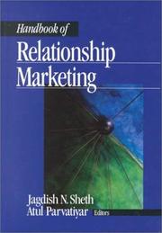 Cover of: Handbook of Relationship Marketing