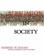 Cover of: Persuasion in Society by Herbert W. Simons