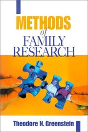 Methods of family research by Theodore N. Greenstein