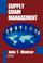 Cover of: Supply chain management