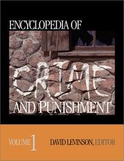 Cover of: Encyclopedia of Crime and Punishment by Human Relations Area Files (New Haven)