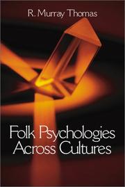 Cover of: Folk Psychologies Across Cultures