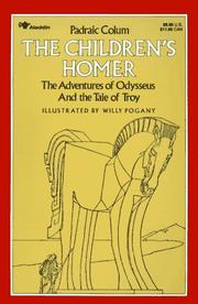 Cover of: The children's Homer by Padraic Colum