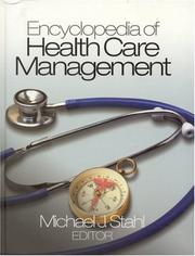 Cover of: Encyclopedia of Health Care Management