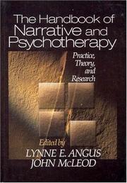 Cover of: The Handbook of Narrative and Psychotherapy: Practice, Theory and Research