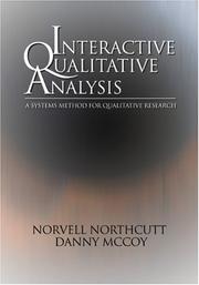 Interactive qualitative analysis by Norvell Northcutt, Danny McCoy