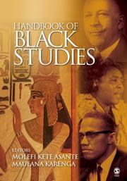 Cover of: Handbook of Black studies
