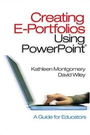 Cover of: Creating E-Portfolios Using PowerPoint: A Guide for Educators