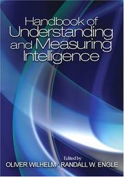 Cover of: Handbook of Understanding and Measuring Intelligence | 