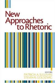 Front cover of New Approaches to Rhetoric by Unknown
