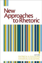 Cover of: New approches [sic] to rhetoric