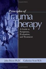 Cover of: Principles of trauma therapy by John Briere