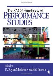 Cover of: The SAGE handbook of performance studies