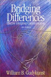 Cover of: Bridging differences: effective intergroup communication