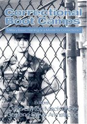Cover of: Correctional Boot Camps:: Military Basic Training or a Model for Corrections?