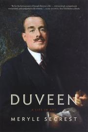 Cover of: Duveen by Meryle Secrest, Meryle Secrest