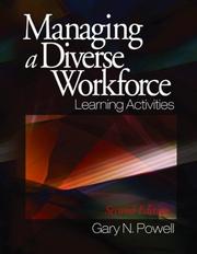 Cover of: Managing a Diverse Workforce: Learning Activities